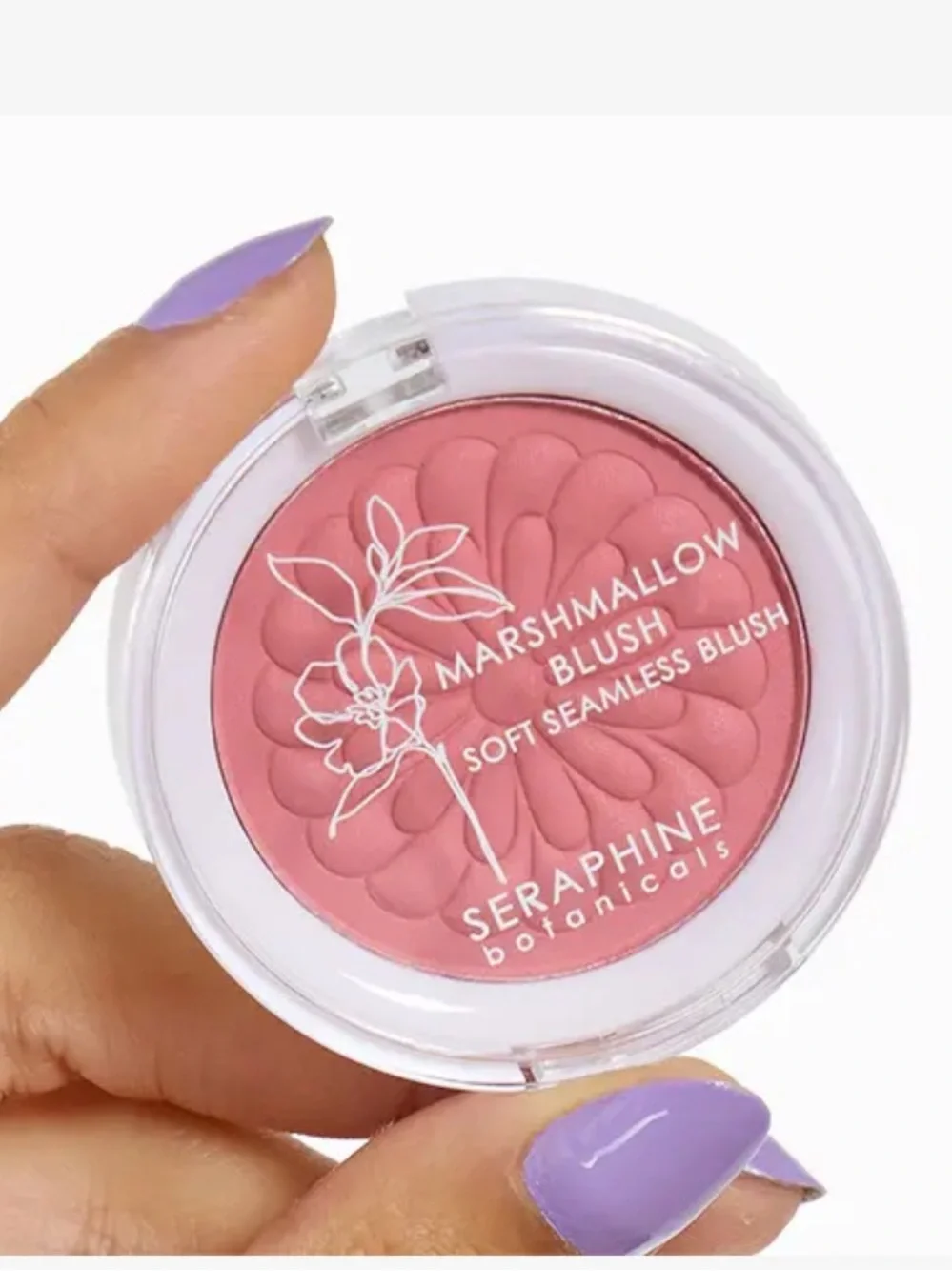 SERAPHINE BOTANICALS Marshmallow Blush in  Pink Caramel 2.5g BRAND NEW IN BOX